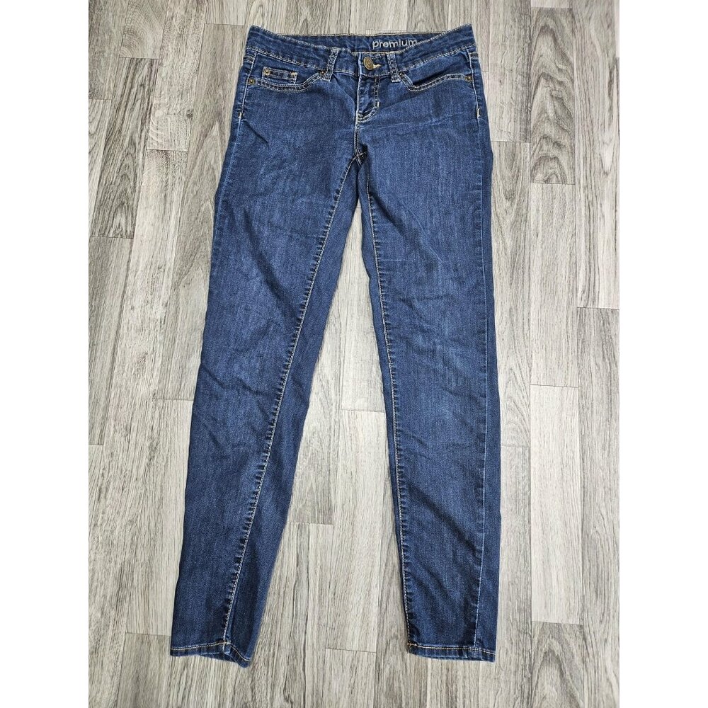 Gap Jeans Womens 2 Blue Premium Super Skinny Stretch Denim‎ 1969 Mid Rise Pants